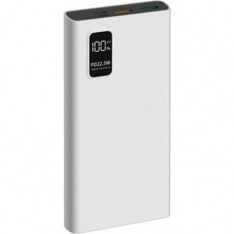 Внешний аккумулятор PERO PB05 10000 mAh, Li-Pol, output USB-C + 2 USB-A, белый
Внешний аккумулятор PERO PB05 10000 mAh, Li-Pol, output USB-C + 2 USB-A, белый