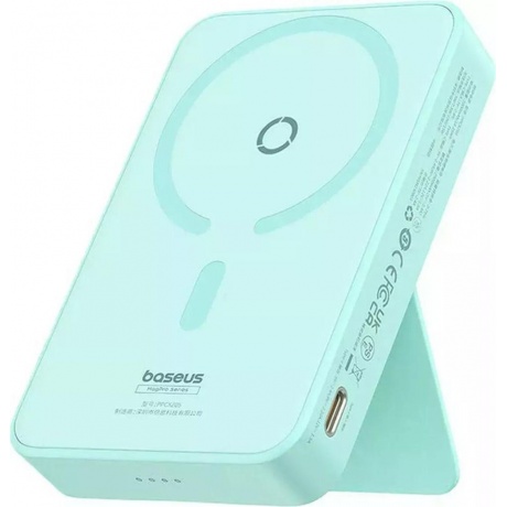 Портативное зарядное устройство Baseus MagPro Peppermint Blue (P10064101333-00), Голубой
Портативное зарядное устройство Baseus MagPro Peppermint Blue (P10064101333-00), Голубой