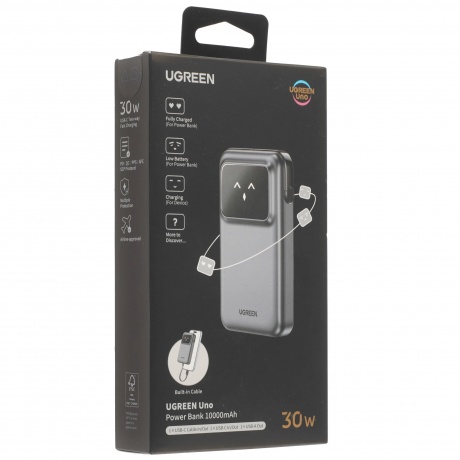 Портативное зарядное устройство Ugreen PB511 Purple (35604B), Сиреневый
Портативное зарядное устройство Ugreen PB511 Purple (35604B), Сиреневый