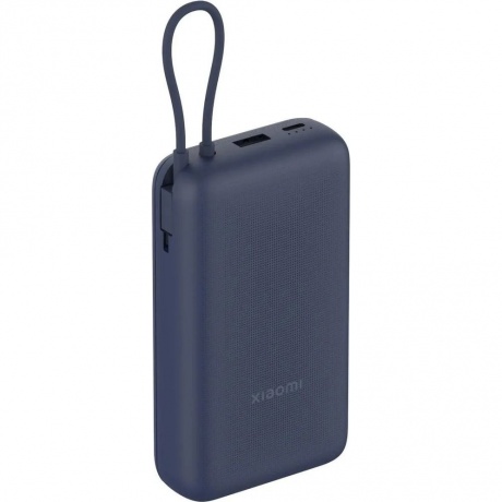 Внешний аккумулятор Xiaomi 33W Power Bank 20000mAh (встроенный кабель) синий GL
Внешний аккумулятор Xiaomi 33W Power Bank 20000mAh (встроенный кабель) синий GL