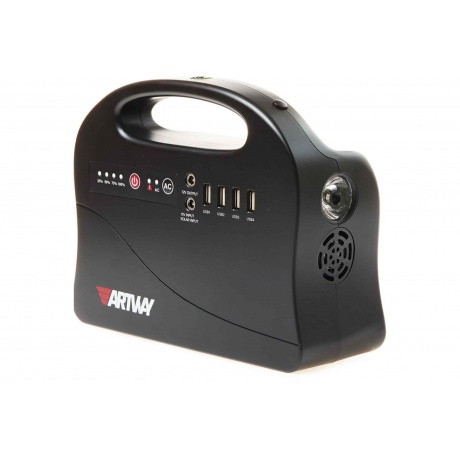 Портативный аккумулятор Artway PowerBank 39 600 mAh EA-146IS, Черный
Портативный аккумулятор Artway PowerBank 39 600 mAh EA-146IS, Черный