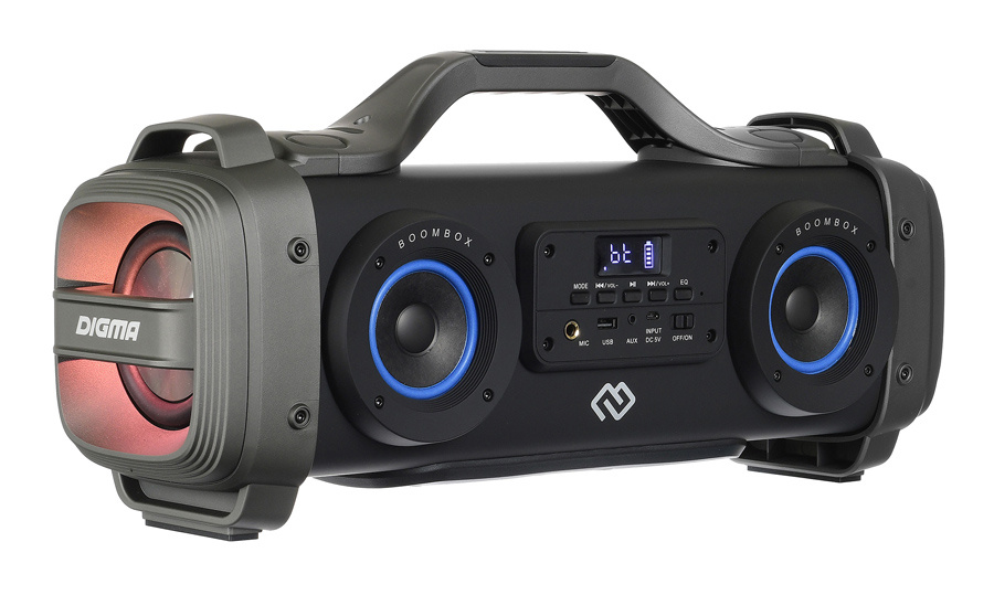 Портативная акустика Digma S-38 черный
Портативная акустика Digma S-38 черный