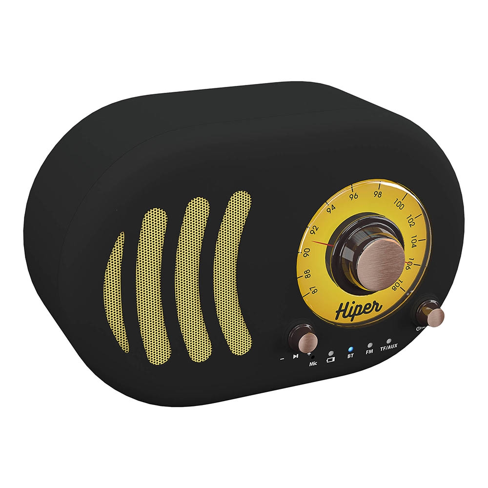 Портативная акустика Hiper Retro S Black
Портативная акустика Hiper Retro S Black