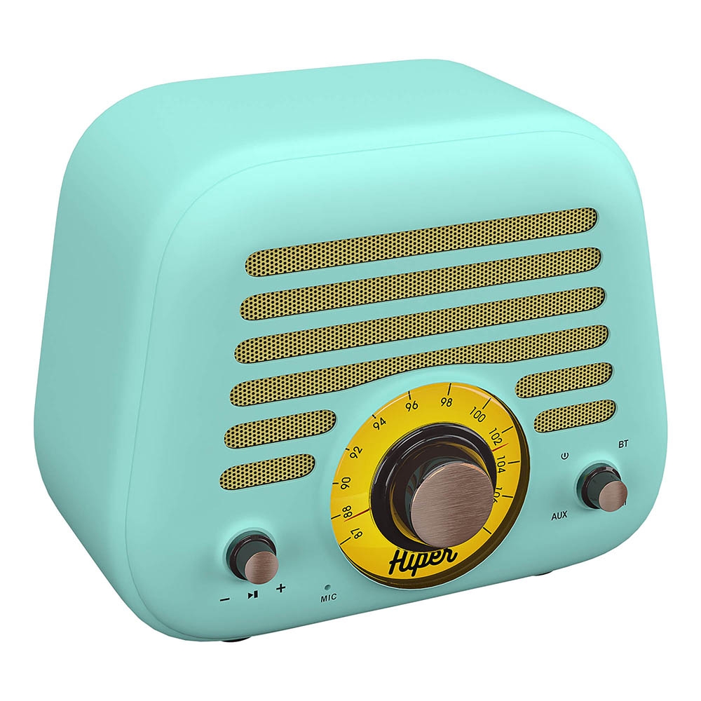 Портативная акустика Hiper Retro L Cyan
Портативная акустика Hiper Retro L Cyan