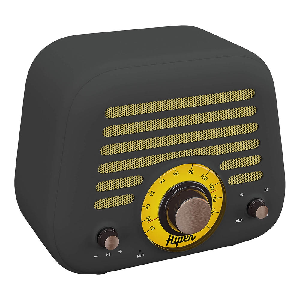 Портативная акустика Hiper Retro L Grey
Портативная акустика Hiper Retro L Grey