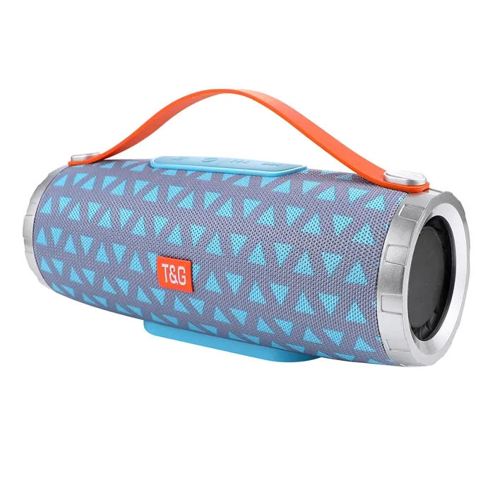 Портативная акустика T&G TG109 серо-синий
Портативная акустика T&G TG109 серо-синий