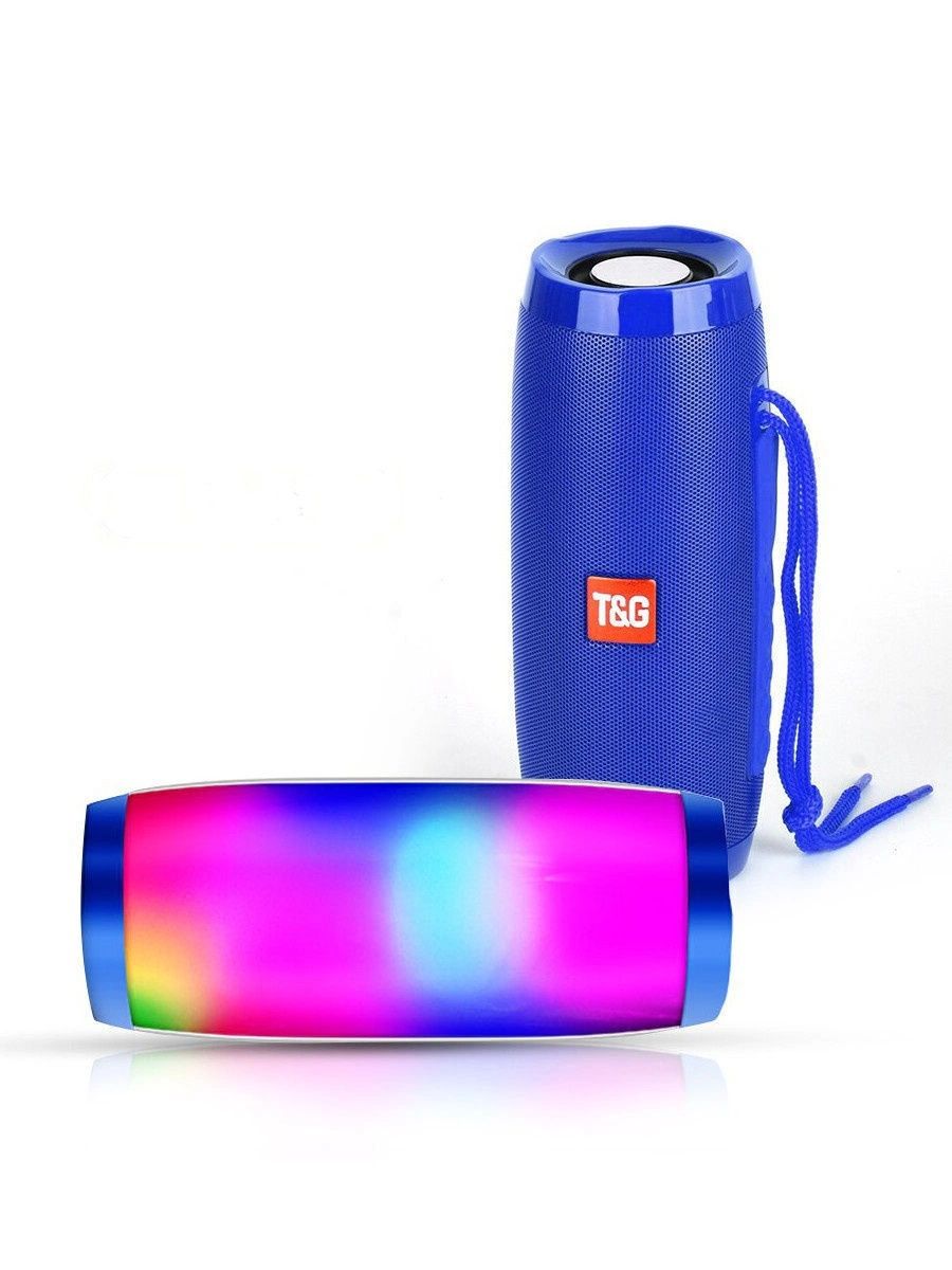 Портативная акустика T&G TG157 синий
Портативная акустика T&G TG157 синий