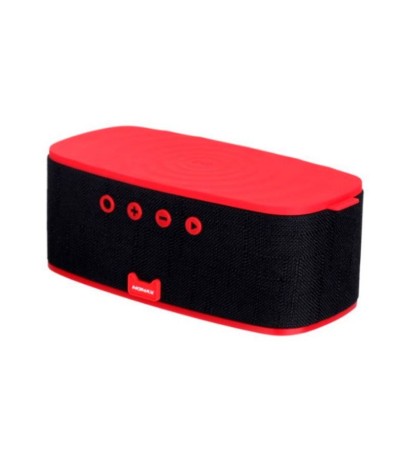 Портативная акустика Momax Q.Zonic Wireless Charging Bluetooth Speaker - Red, Красный
Портативная акустика Momax Q.Zonic Wireless Charging Bluetooth Speaker - Red, Красный