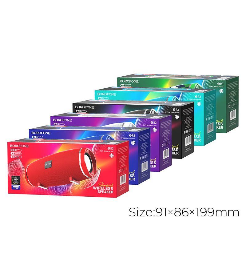 Портативная акустика Borofone BR3 1200 mAh
Портативная акустика Borofone BR3 1200 mAh