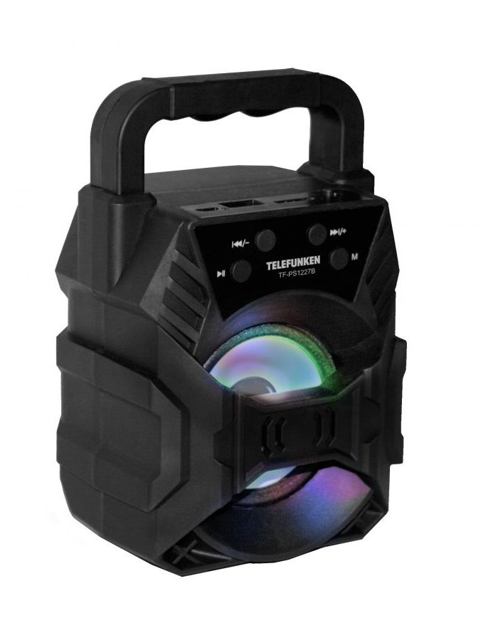 Портативная акустика Telefunken TF-PS1227B, черный
Портативная акустика Telefunken TF-PS1227B, черный