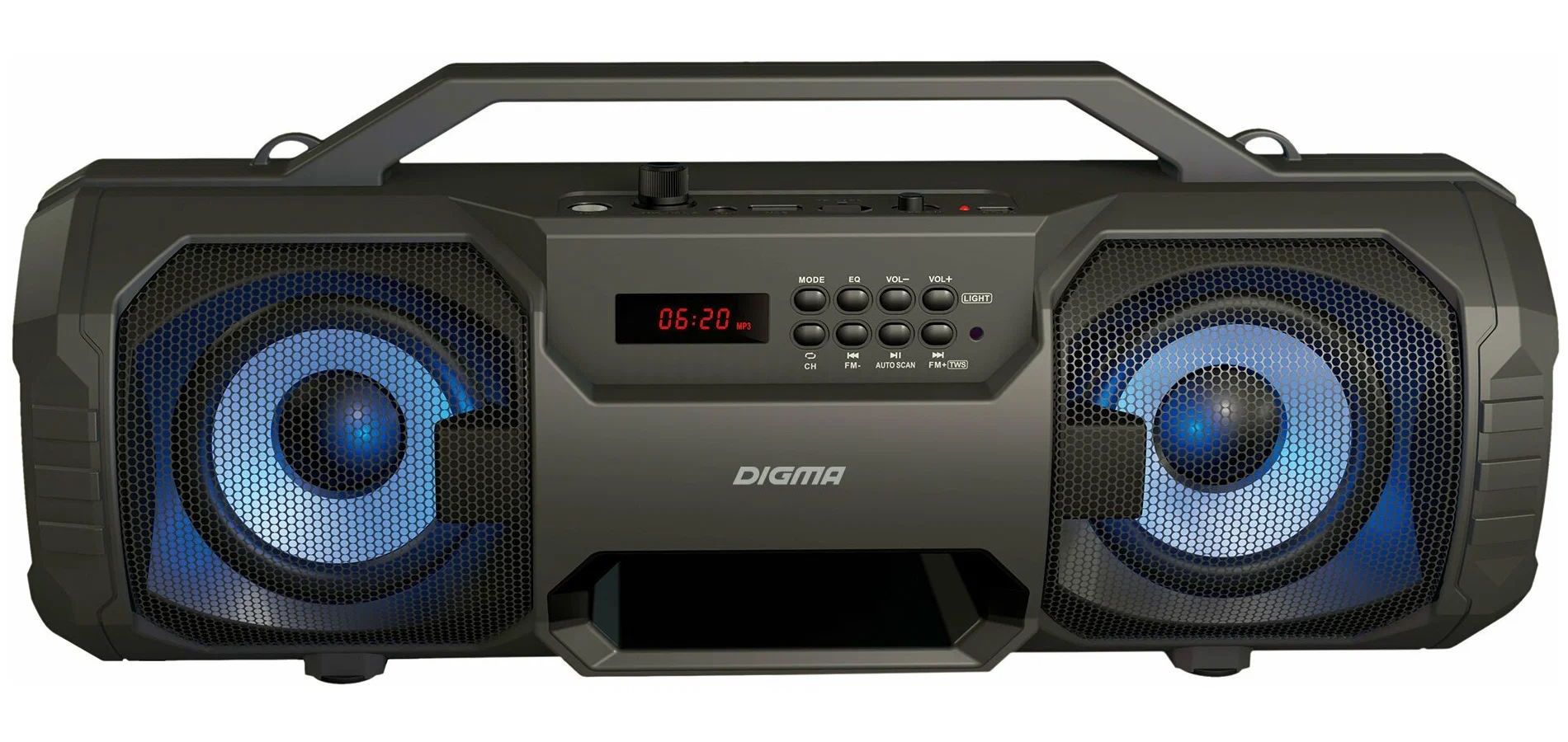 Портативная акустика Digma D-PS1525 черный (SP1525B)
Портативная акустика Digma D-PS1525 черный (SP1525B)