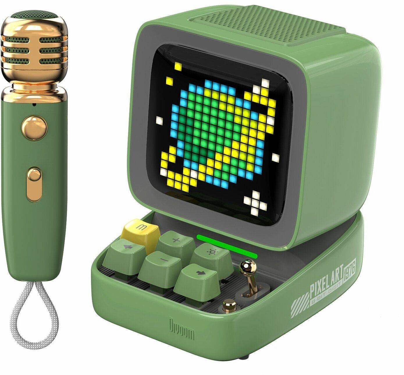 Портативная акустика Divoom Ditoo Mic Green
Портативная акустика Divoom Ditoo Mic Green