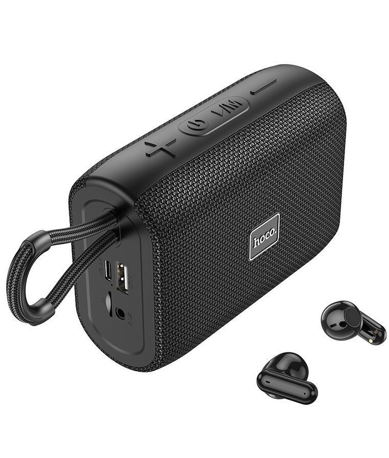 Портативная акустика Hoco HC15 Black 6931474783646
Портативная акустика Hoco HC15 Black 6931474783646