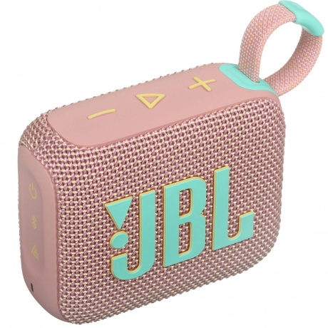 Портативная акустическая система JBL GO 4 - розовый
Портативная акустическая система JBL GO 4 - розовый