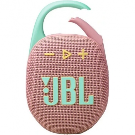 Портативная акустика JBL Clip 5 (JBLCLIP5PINK) Pink, Розовый
Портативная акустика JBL Clip 5 (JBLCLIP5PINK) Pink, Розовый