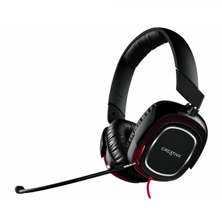 Наушники Creative HS-880 Draco, Красный/черный
Наушники Creative HS-880 Draco, Красный/черный