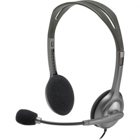 Наушники Logitech H111 серый (981-000593)
Наушники Logitech H111 серый (981-000593)