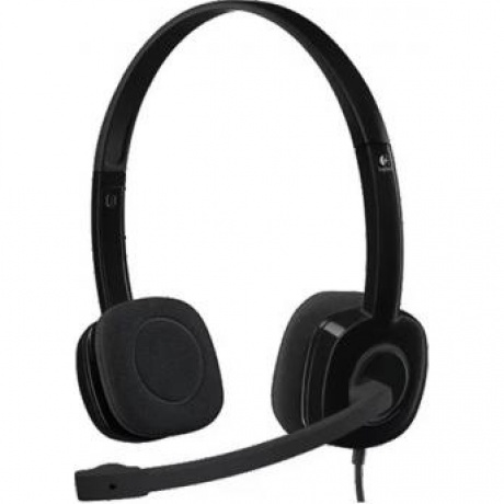 Наушники Logitech H151 Black (981-000589)
Наушники Logitech H151 Black (981-000589)