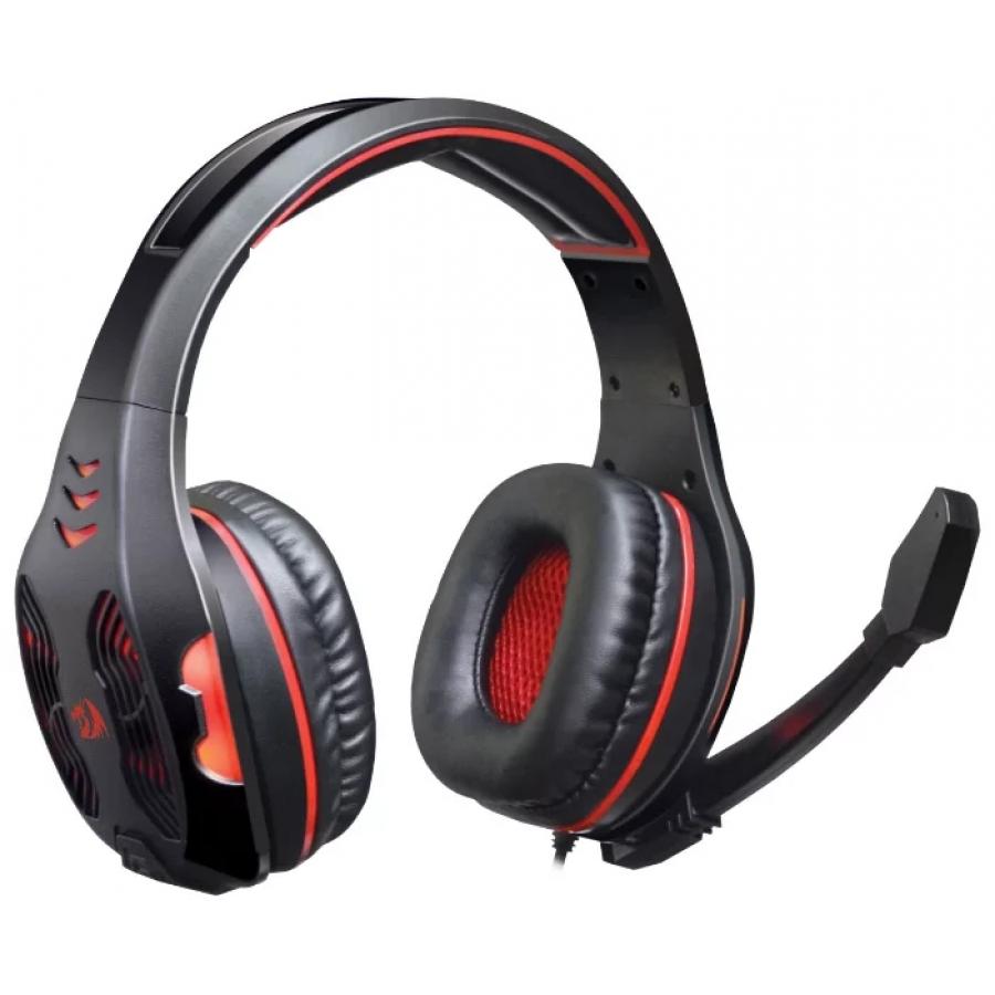 Наушники Redragon Hardy USB черный/красный, Красный/черный
Наушники Redragon Hardy USB черный/красный, Красный/черный