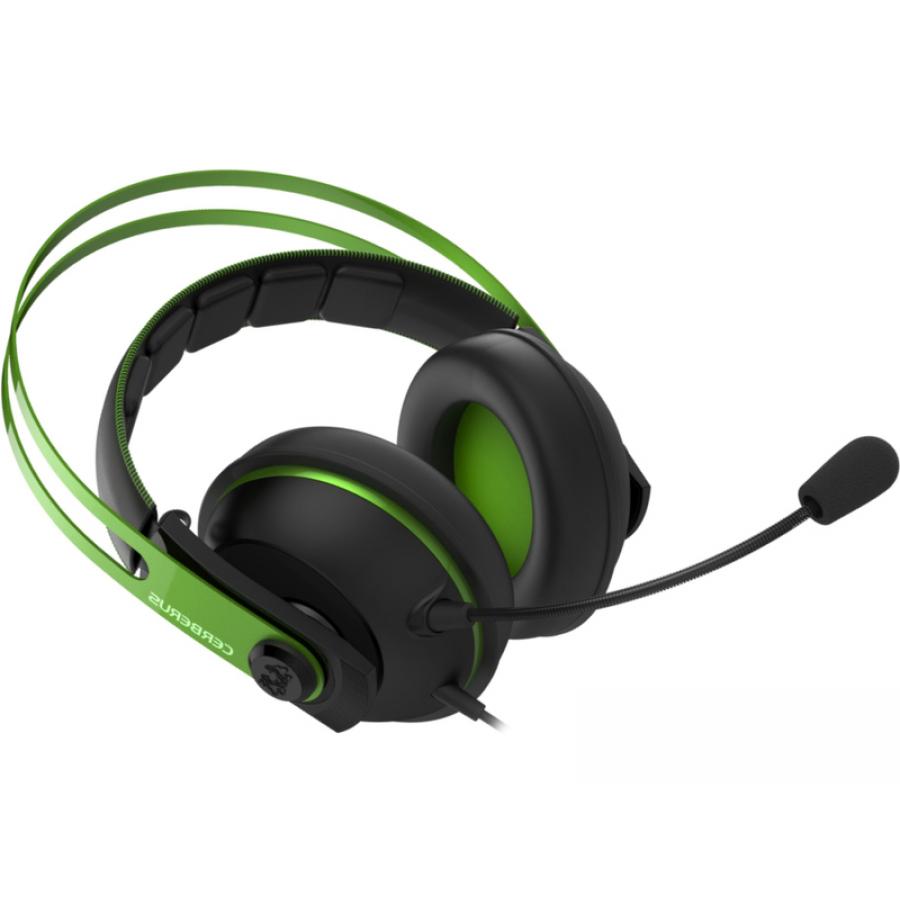 Наушники Asus Cerberus V2 (зеленый черный
Наушники Asus Cerberus V2 (зеленый черный