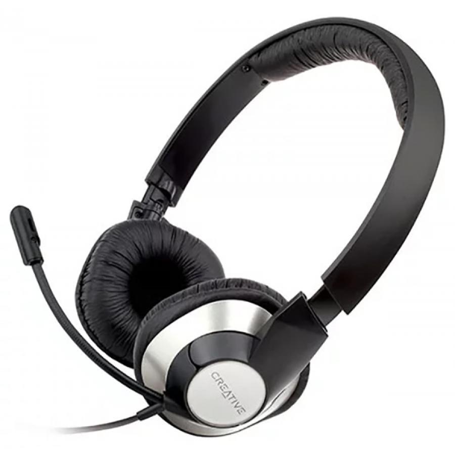 Наушники Creative ChatMax HS-720, Черный
Наушники Creative ChatMax HS-720, Черный