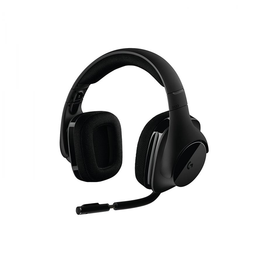 Наушники Logitech Headset G533 Wireless Black (981-000634), Черный
Наушники Logitech Headset G533 Wireless Black (981-000634), Черный
