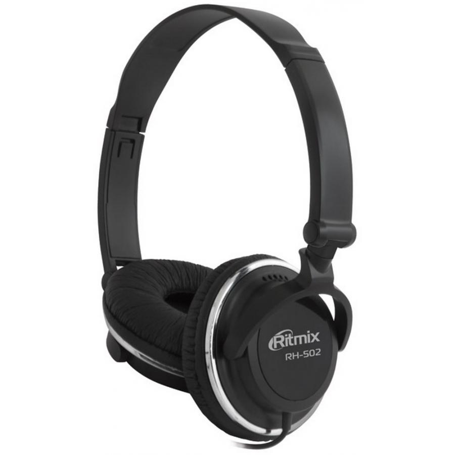 Наушники Ritmix RH-502, Черный
Наушники Ritmix RH-502, Черный