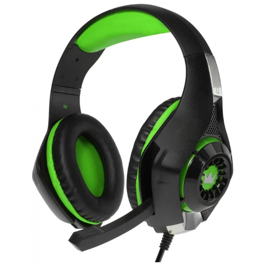 Наушники Crown CMGH-102T Black-Green, Черный
Наушники Crown CMGH-102T Black-Green, Черный