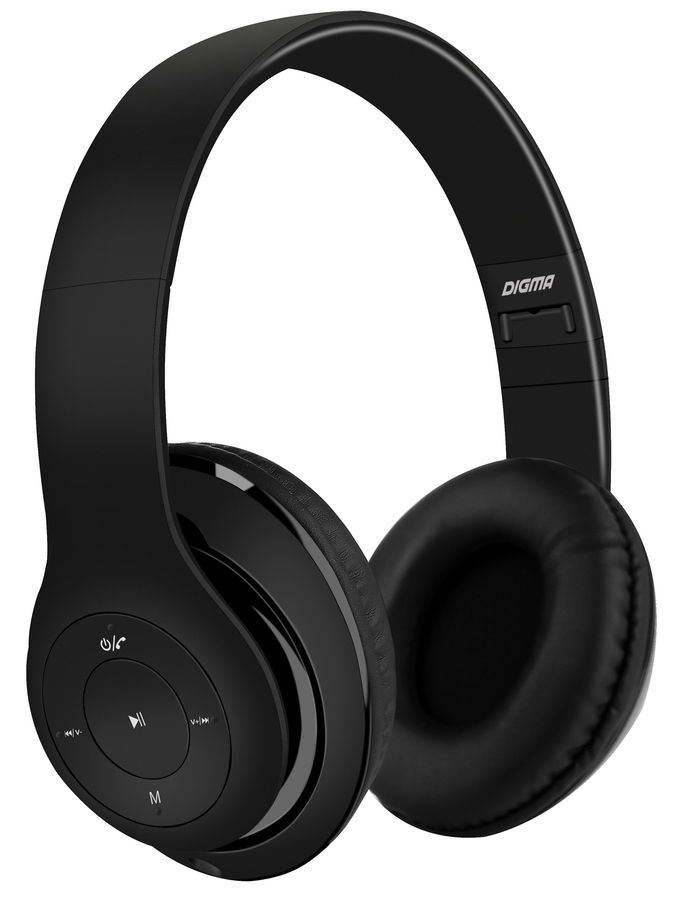Наушники Digma BT-14 черный (L150BT)
Наушники Digma BT-14 черный (L150BT)