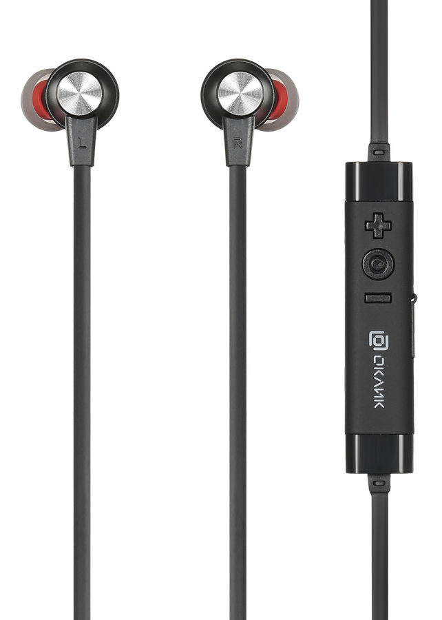 Наушники Oklick BT-S-155 черный (E716BT)
Наушники Oklick BT-S-155 черный (E716BT)