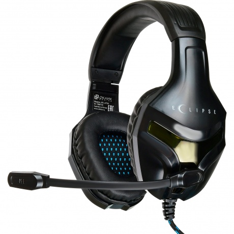 Наушники Oklick HS-L370G ECLIPSE черный
Наушники Oklick HS-L370G ECLIPSE черный