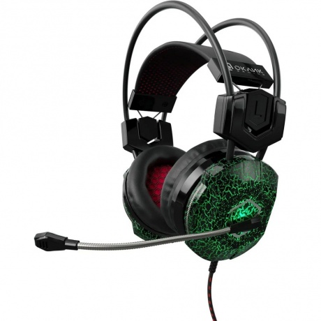 Наушники Oklick HS-L500G TOXIC черный, Зеленый;черный
Наушники Oklick HS-L500G TOXIC черный, Зеленый;черный