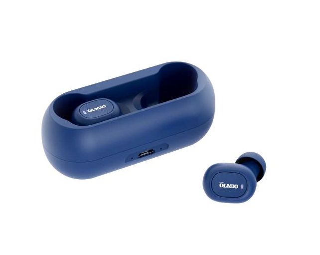 Наушники OLMIO TWE-02 синие, Синий
Наушники OLMIO TWE-02 синие, Синий