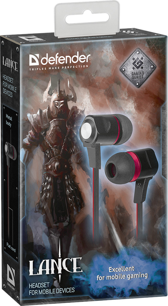 Наушники Defender Lance Black-Red 64450, Черно-красный
Наушники Defender Lance Black-Red 64450, Черно-красный