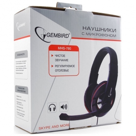 Наушники Gembird MHS-780B Black
Наушники Gembird MHS-780B Black
