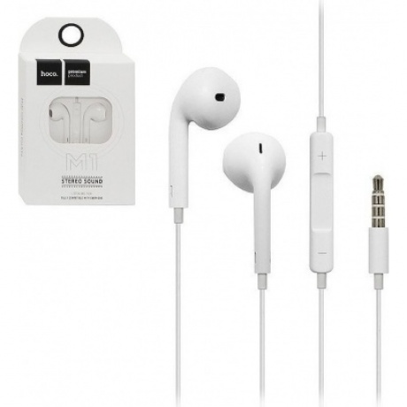 Наушники Hoco M1 White
Наушники Hoco M1 White