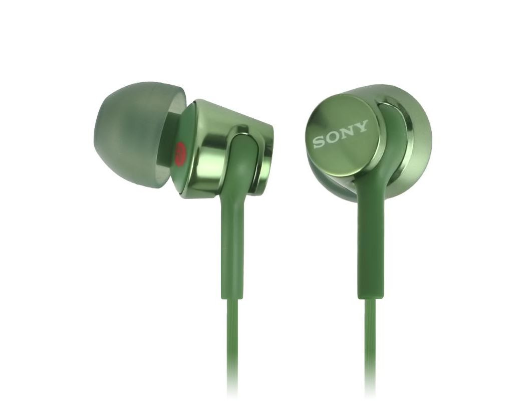Наушники Sony MDR-EX155G зеленый
Наушники Sony MDR-EX155G зеленый