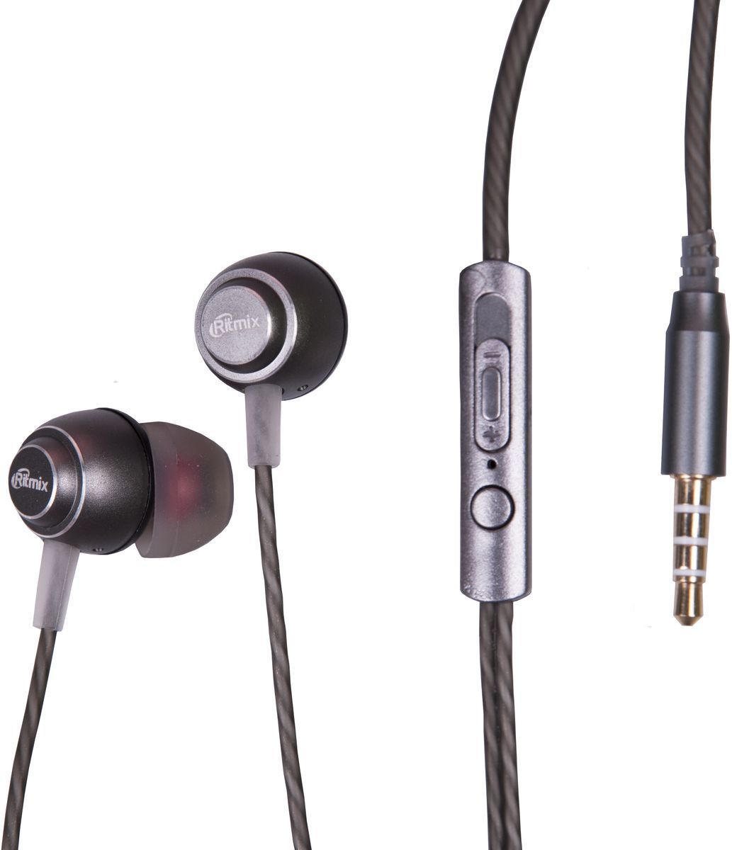 Наушники Ritmix RH-150M Space grey, Серый
Наушники Ritmix RH-150M Space grey, Серый