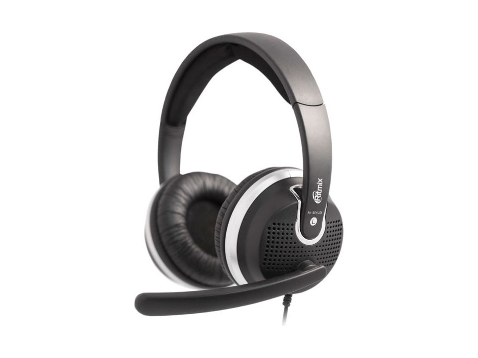 Наушники Ritmix RH-554USB, Серый
Наушники Ritmix RH-554USB, Серый