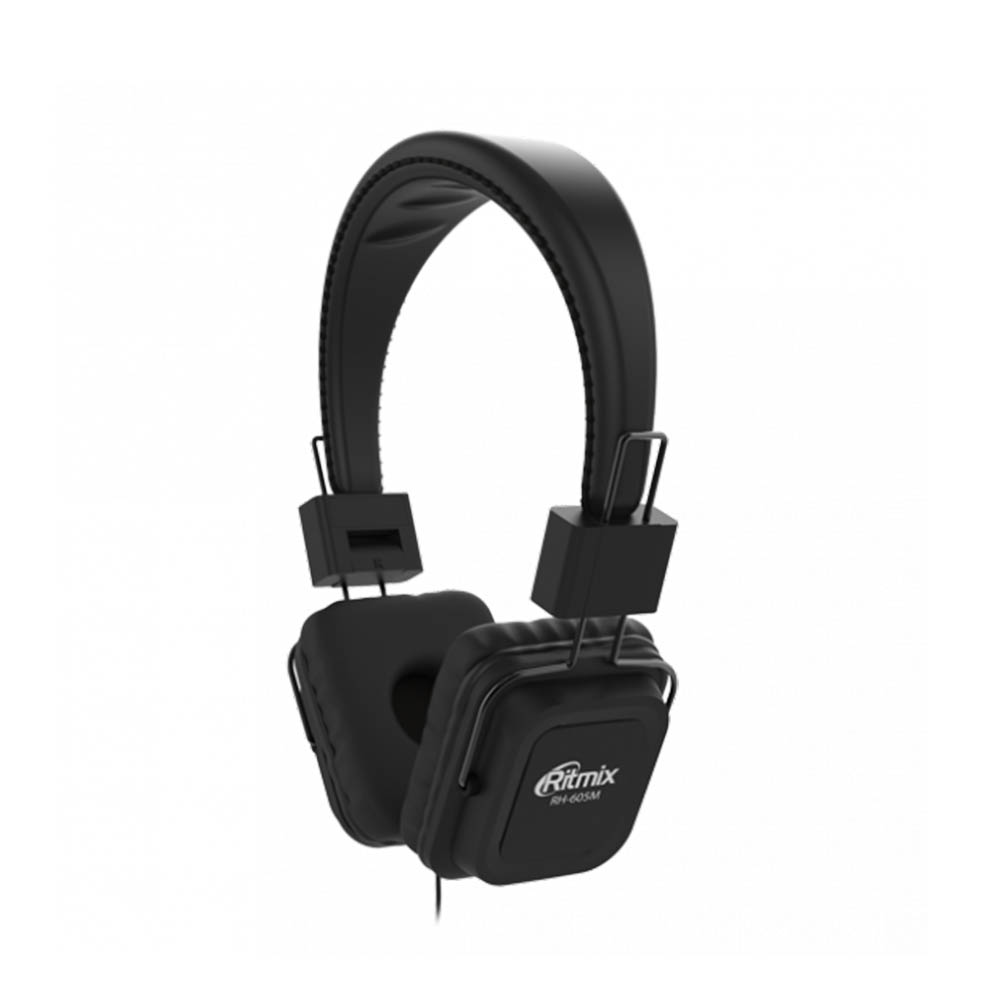 Наушники Ritmix RH-605M Black, Черный 
Наушники Ritmix RH-605M Black, Черный