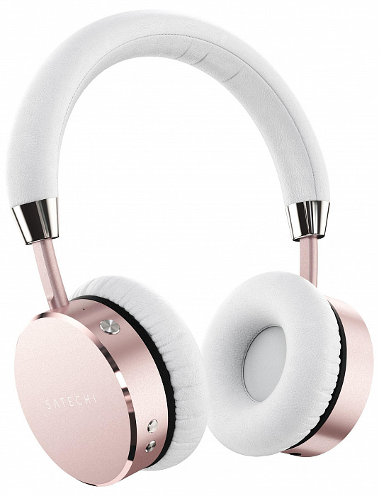 Наушники Satechi Aluminum Wireless Rose Gold, Розовый/золотой
Наушники Satechi Aluminum Wireless Rose Gold, Розовый/золотой