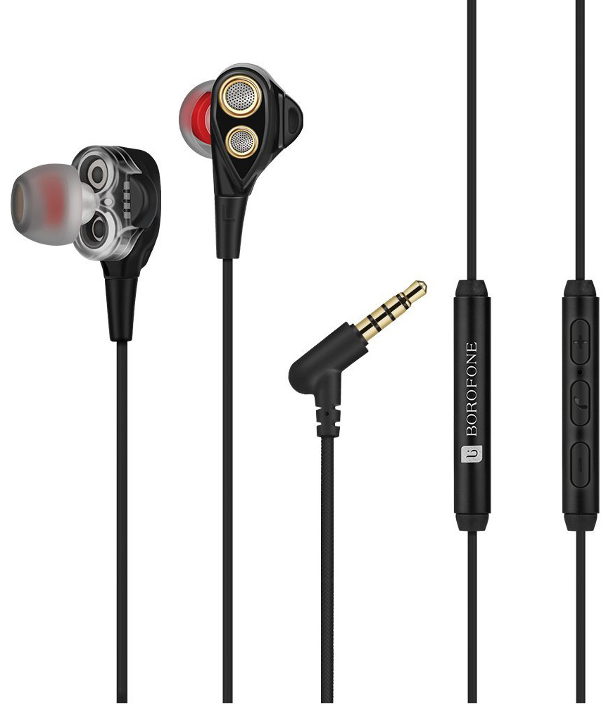 Наушники Borofone BM6 с микрофоном Black, Черный
Наушники Borofone BM6 с микрофоном Black, Черный