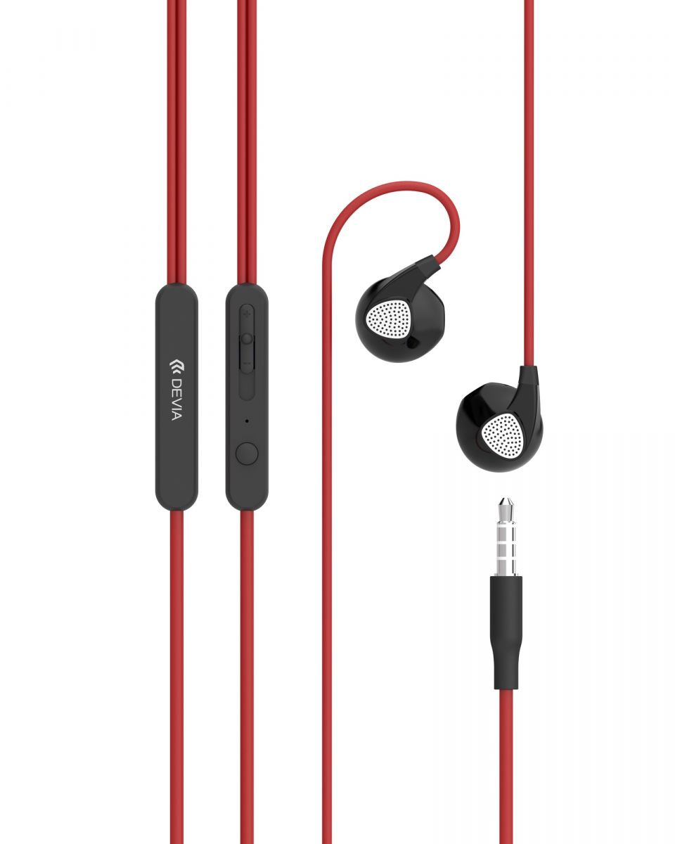 Наушники Devia D2 Ripple In-Ear Headphones Red, Красный
Наушники Devia D2 Ripple In-Ear Headphones Red, Красный