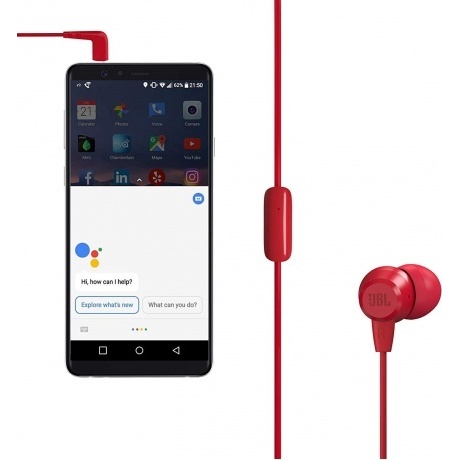 Наушники JBL C50HI Red, Красный
Наушники JBL C50HI Red, Красный