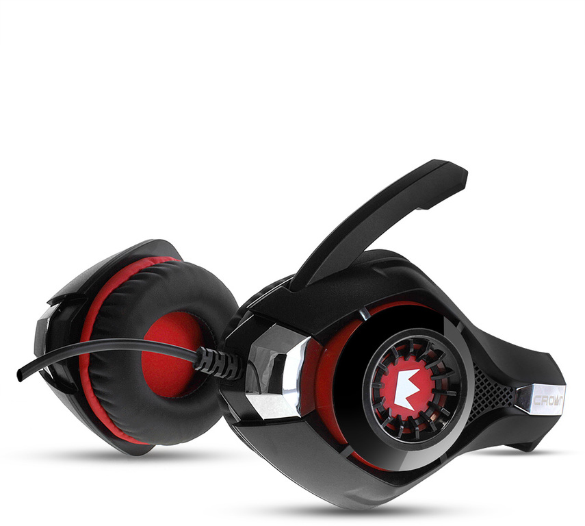 Наушники Crown CMGH-102T Black/Red, Красно-черный
Наушники Crown CMGH-102T Black/Red, Красно-черный