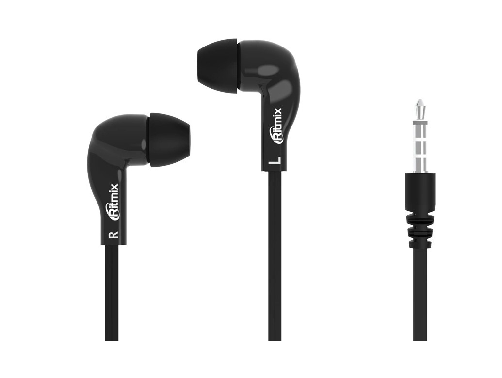 Наушники Ritmix RH-004 Black, Черный
Наушники Ritmix RH-004 Black, Черный