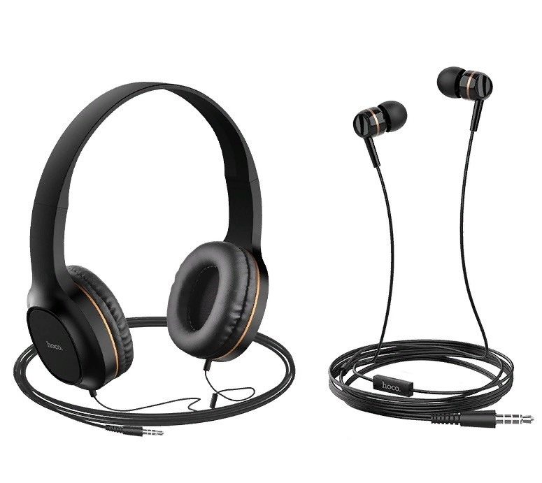 Наушники Hoco W24 Enlighten Set Gold, Золотой;черный
Наушники Hoco W24 Enlighten Set Gold, Золотой;черный