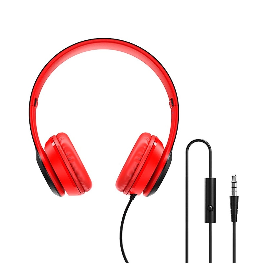 Наушники Borofone BO5 Star Sound Wired Headphones - Red, Красный
Наушники Borofone BO5 Star Sound Wired Headphones - Red, Красный