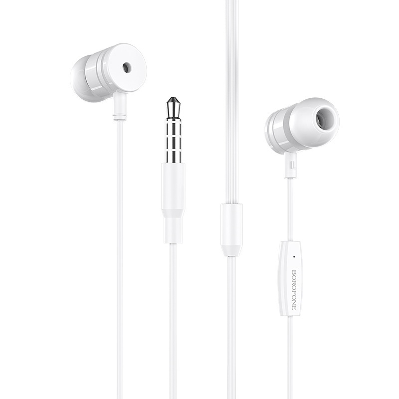 Наушники Borofone BM31 Mysterious Universal Earphones - White, Белый
Наушники Borofone BM31 Mysterious Universal Earphones - White, Белый