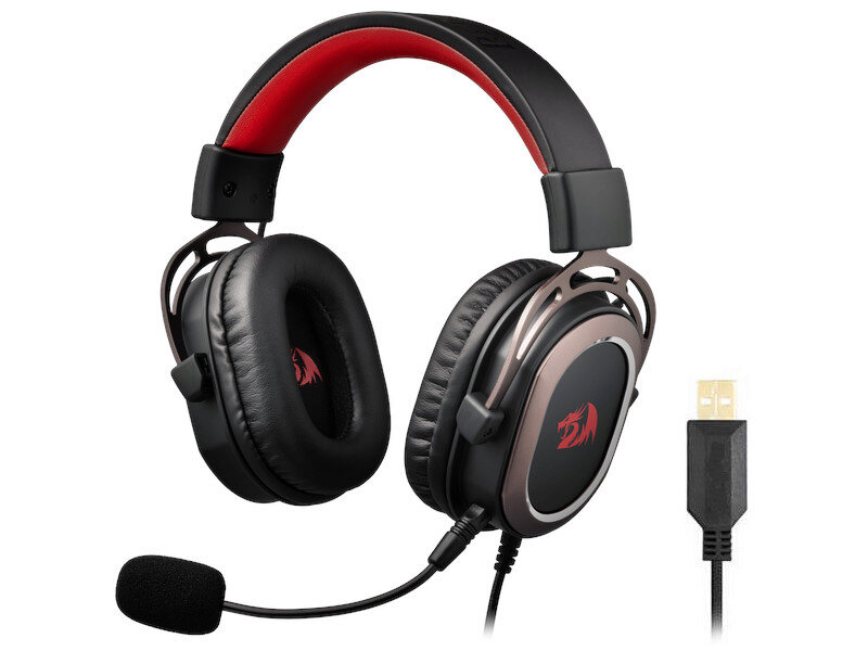 Наушники Redragon Helios (77675), Черный/красный
Наушники Redragon Helios (77675), Черный/красный